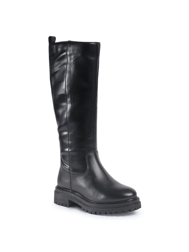 Geox Botas de equitación Geox D Iridea G D04HRG 05443 C9999 Negro