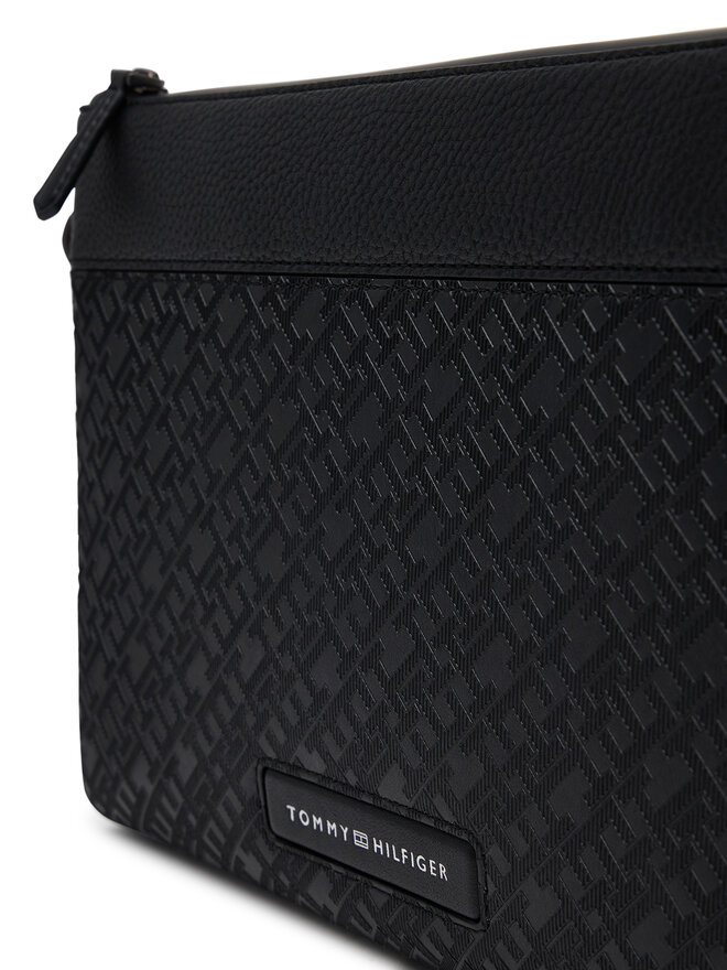 Tommy Hilfiger Τσαντάκι Tommy Hilfiger Th Monogram Pouch AM0AM13263 Μαύρο