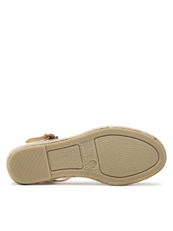 Toni Pons Espadrilky Toni Pons Emma Zlatá