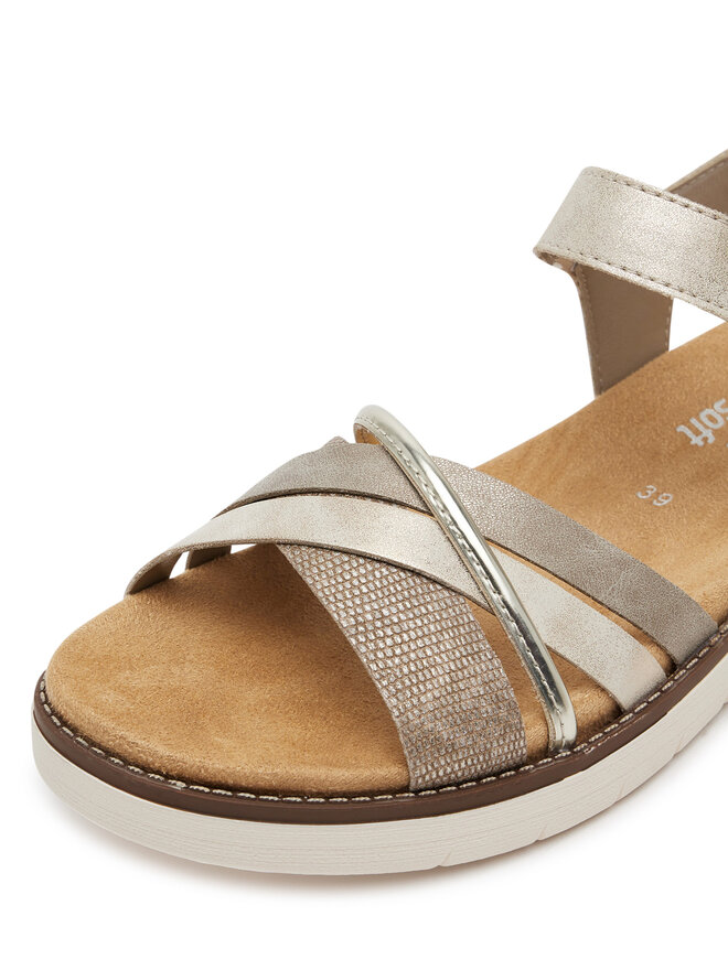 Remonte Sandalen Remonte D2058-90 Silberfarben