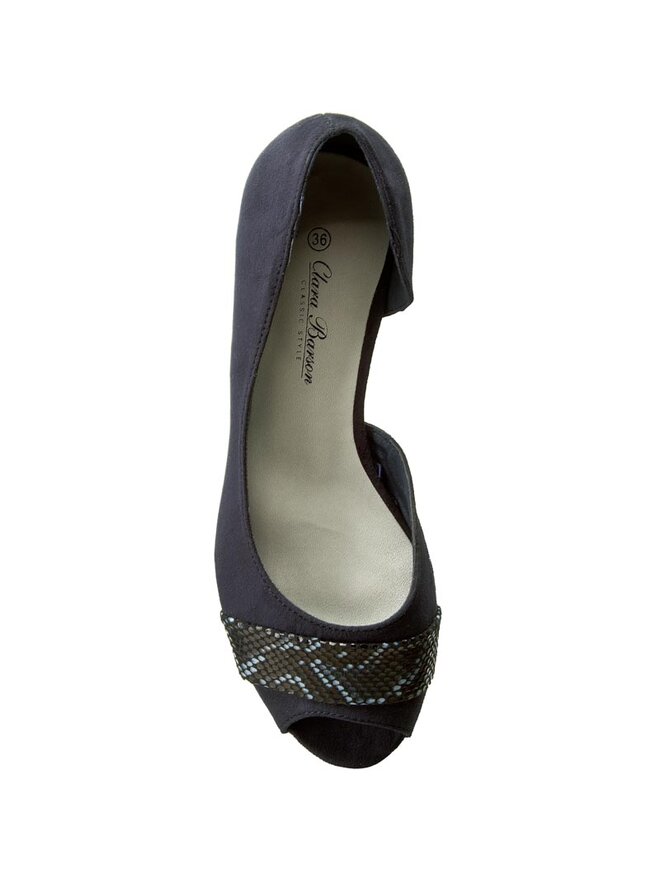 Clara Barson Туфлі Clara Barson W17SS506-1 Cиній