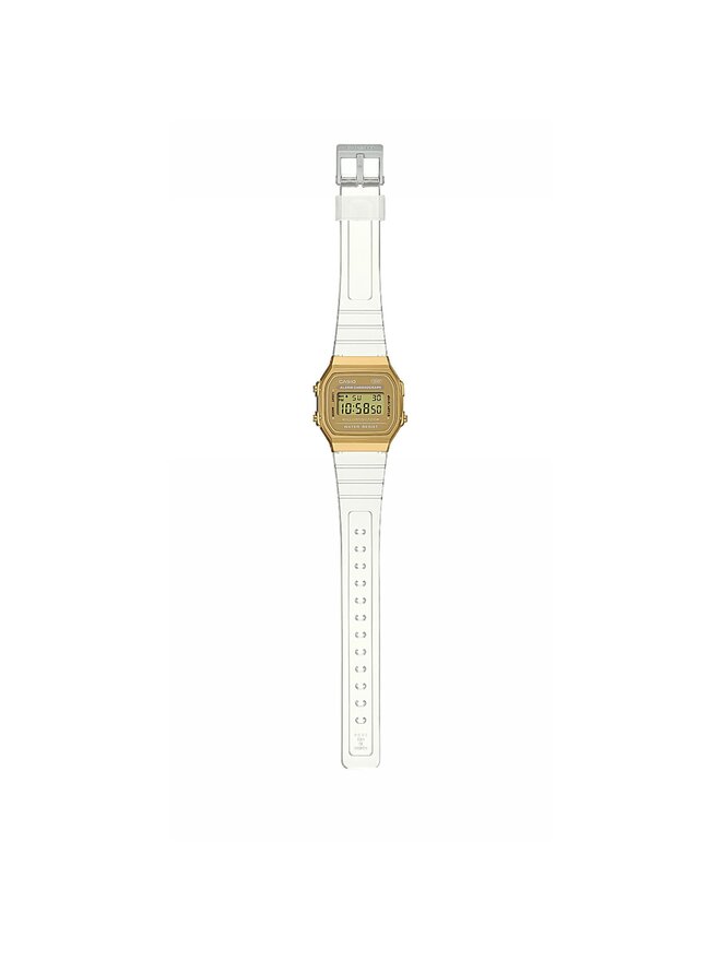 Casio Ρολόι Casio Vintage Digital A168XESG-9AEF Χρυσό