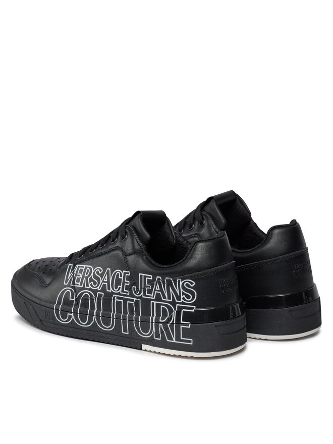 Versace Jeans Couture Снікерcи Versace Jeans Couture 75YA3SJ5 Чорний