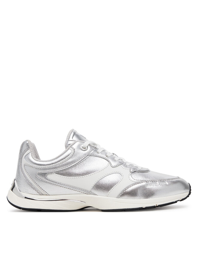MICHAEL Michael Kors Sneakersy MICHAEL Michael Kors Riley 43S5RLFS1M Srebrny