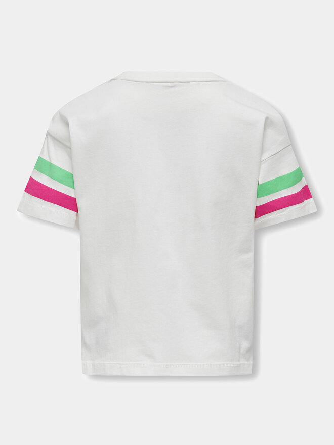 Kids ONLY Kids ONLY T-Shirt Vera 15322499 Λευκό Regular Fit