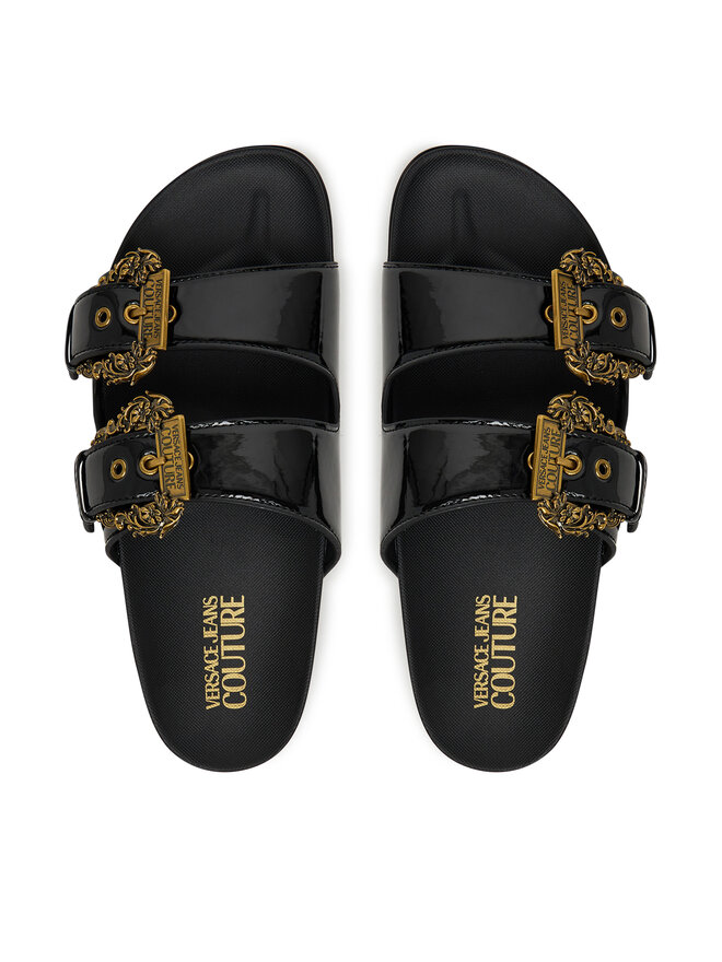 Versace Jeans Couture Pantoletten Versace Jeans Couture 80VA3SM1 ZS190 899 Schwarz