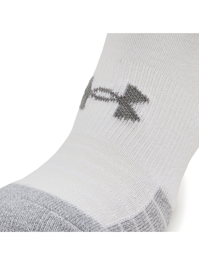 Under Armour Комплект 3 чифта къси чорапи унисекс Under Armour Heatgear Lo Cut Sock 1346753-100 Бял