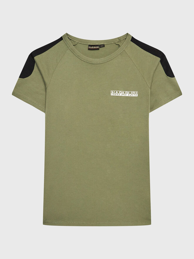 Napapijri Napapijri T-Shirt NP0A4H2Y D Πράσινο Regular Fit