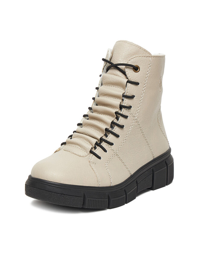 Rieker Botines planos Rieker CEO-X3428-60 Beis