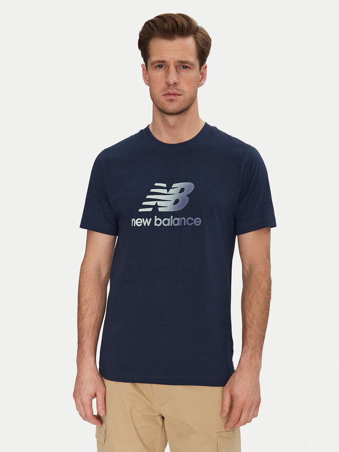 New Balance New Balance Camiseta MT51503 Azul Regular Fit