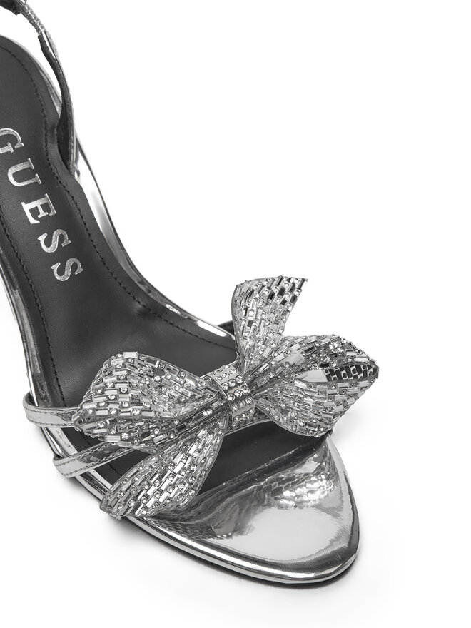 Guess Sandały Guess FLPMER LEL03 Srebrny
