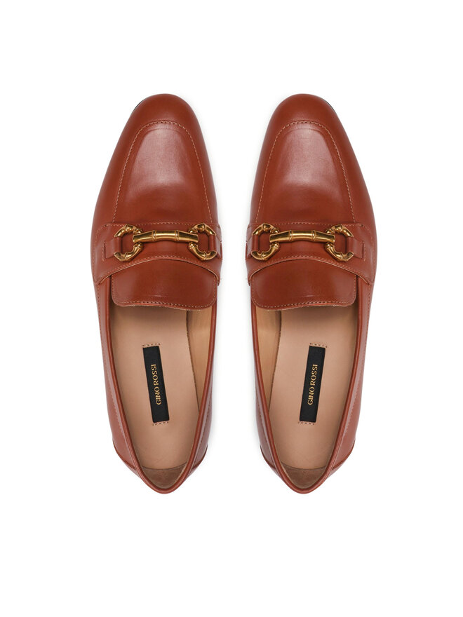 GINO ROSSI Лофери GINO ROSSI 81200 Коричневий