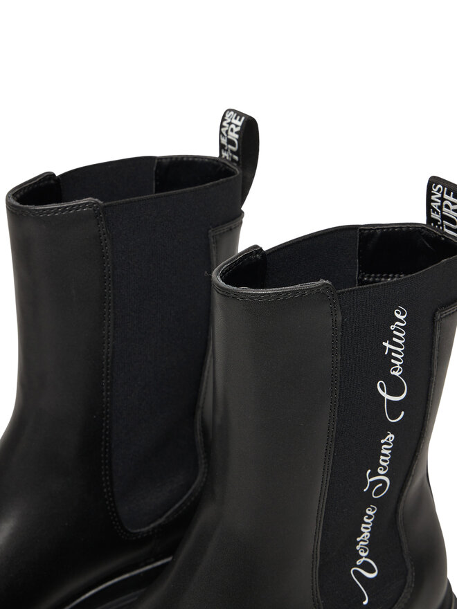 Versace Jeans Couture Μποτάκια με λάστιχο Versace Jeans Couture 79VA3S60 Μαύρο