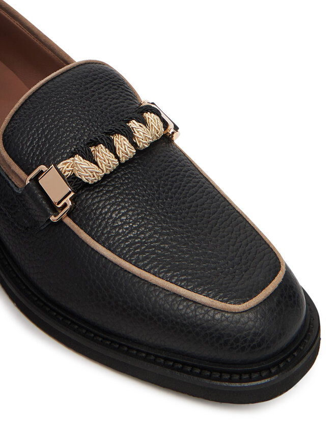 Pollini Loaferai Pollini SA10183G0NTD100A Juoda
