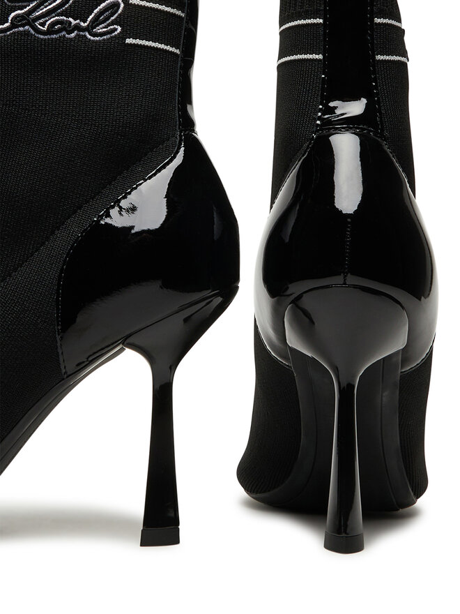 KARL LAGERFELD Ботильйони KARL LAGERFELD Pandara KL31357 Чорний