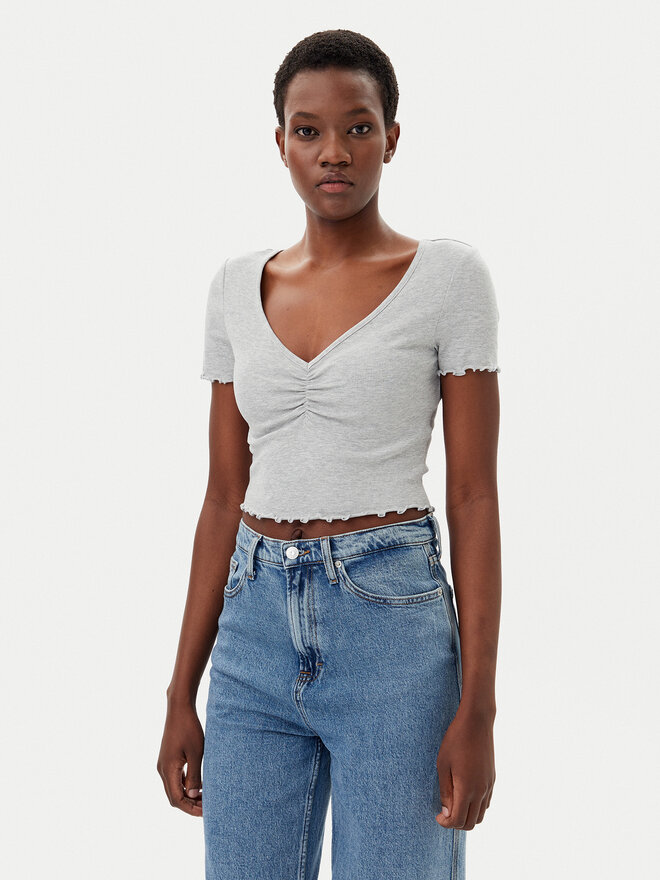 ONLY ONLY Camiseta Betty 15311919 Gris Regular Fit