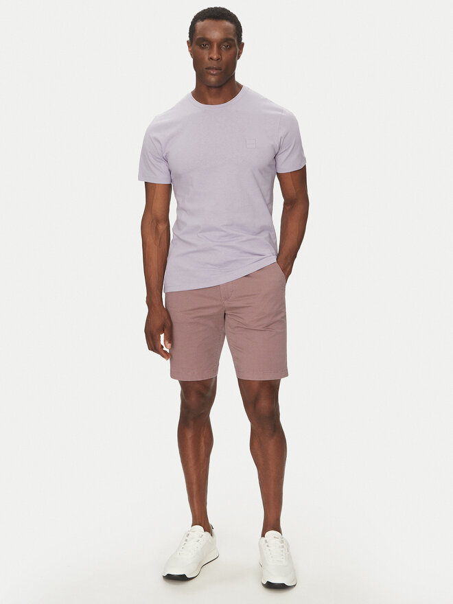 BOSS BOSS T-Shirt 50508584 Violett Regular Fit