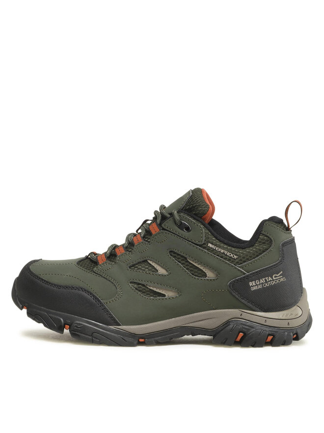 Regatta Trekkingschuhe Regatta Holcombe Iep Low RMF572 Grün