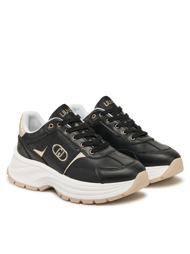 Liu Jo Sneakersy Liu Jo Eva 02 BA5065 P0102 Czarny