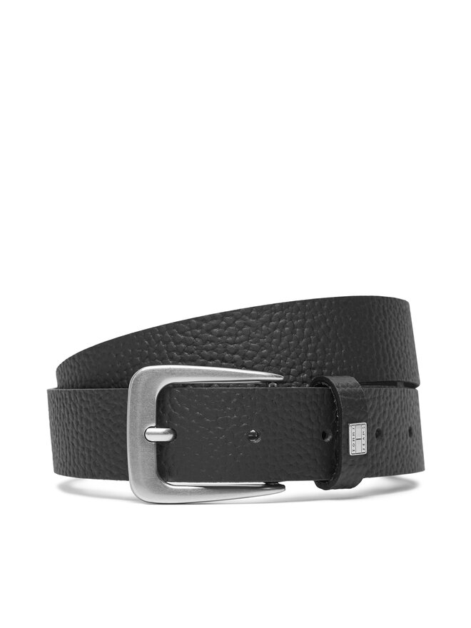 Tommy Jeans Ζώνη Γυναικεία Tommy Jeans Tjw Heritage Leather Belt 3.0 AW0AW17586 Μαύρο