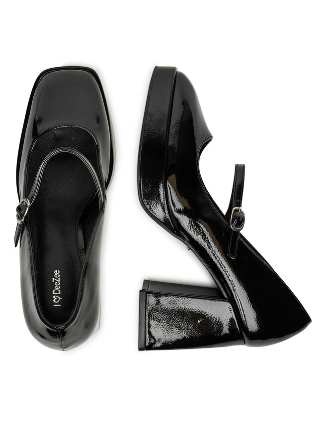 DeeZee Zapatos hasta el tobillo DeeZee LWKK1018-1A Negro