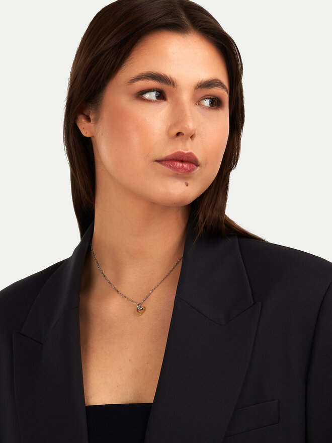 Trussardi Naszyjnik Trussardi TJAXC45 Srebrny