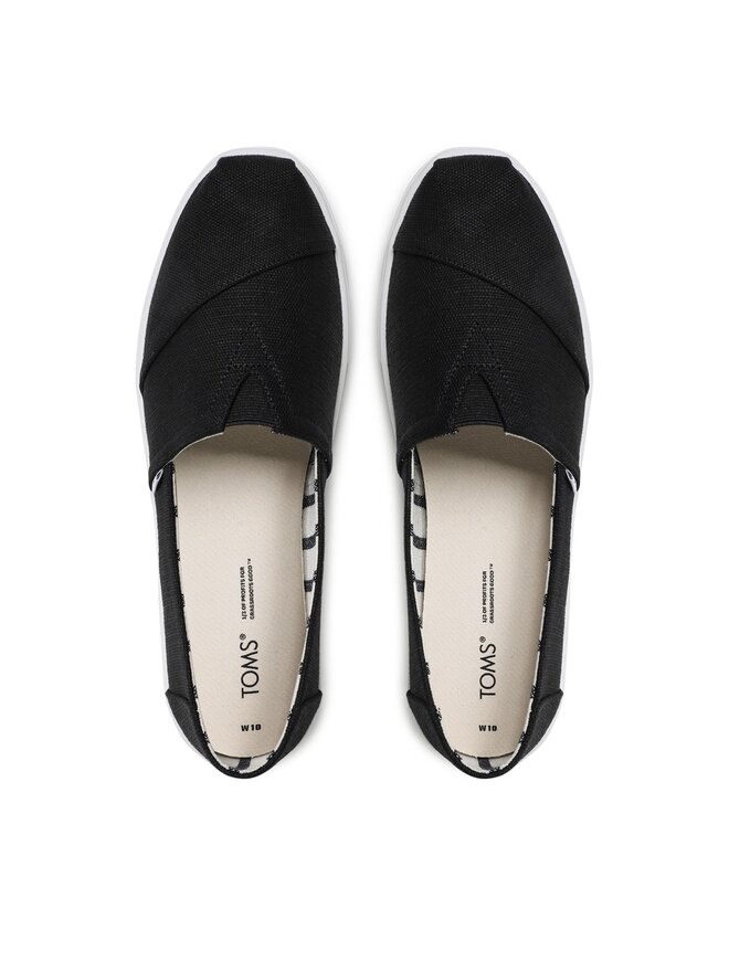 Toms Гуменки Toms Alpargata Cupsole 10013515 Черен