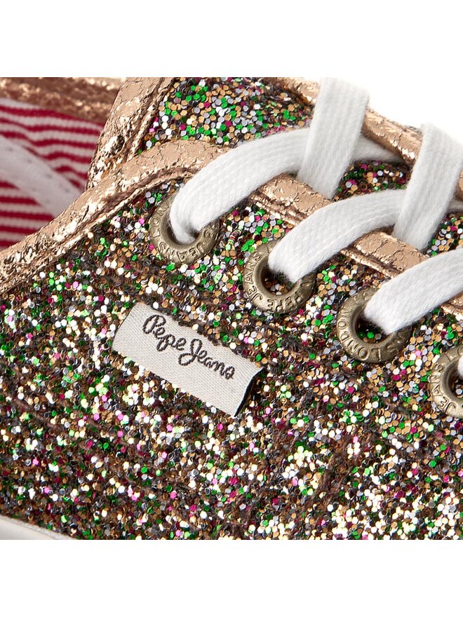 Pepe Jeans Teniși Pepe Jeans Aberlady Flash PLS30505 Auriu