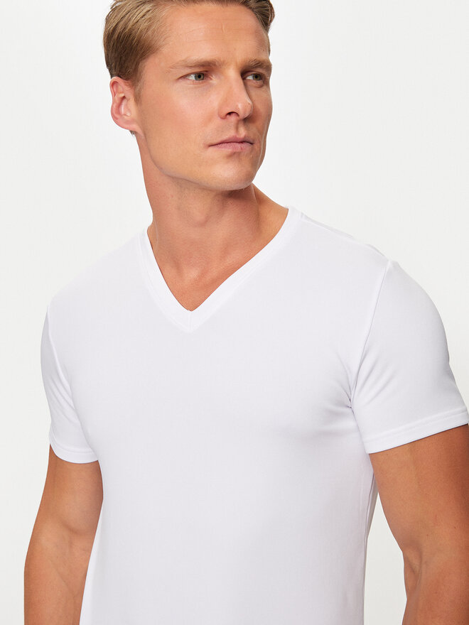 YSABEL MORA YSABEL MORA Marškinėliai 70100 Balta Slim Fit