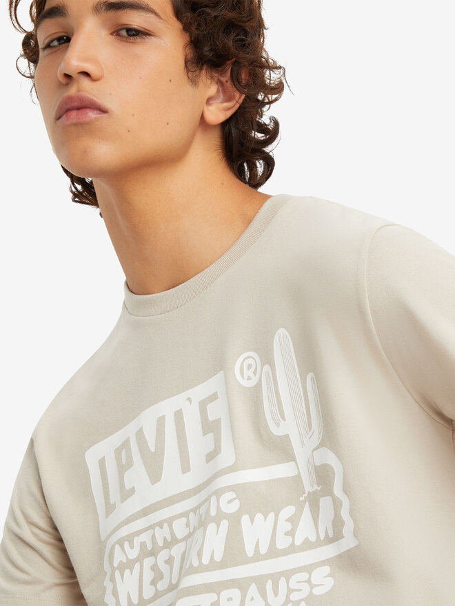 Levi's® Levi's® Camiseta Graphic 22491-1490 Beis Standard Fit