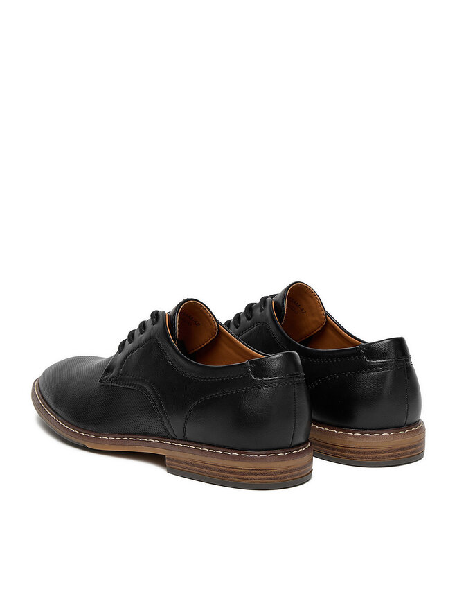 Lanetti Halbschuhe Lanetti CEO-1897 123AM Schwarz