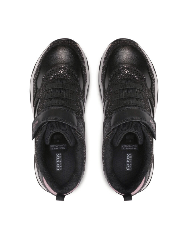 Geox Sneakers Geox J Calco G. A J16CMA 0DHBC C0724 S Schwarz
