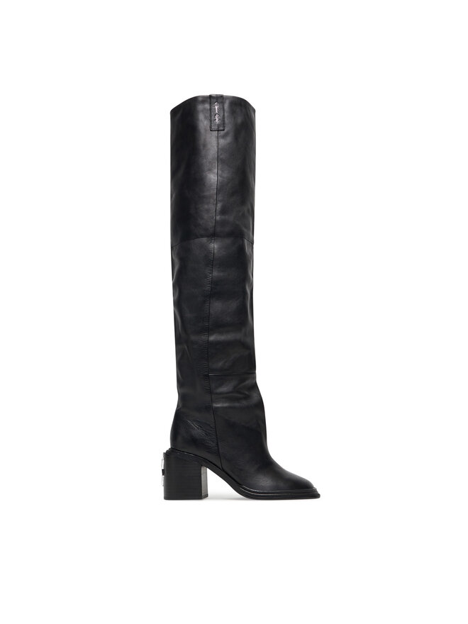 Naked Wolfe Botas altas Naked Wolfe Nature Nappa Prince Negro