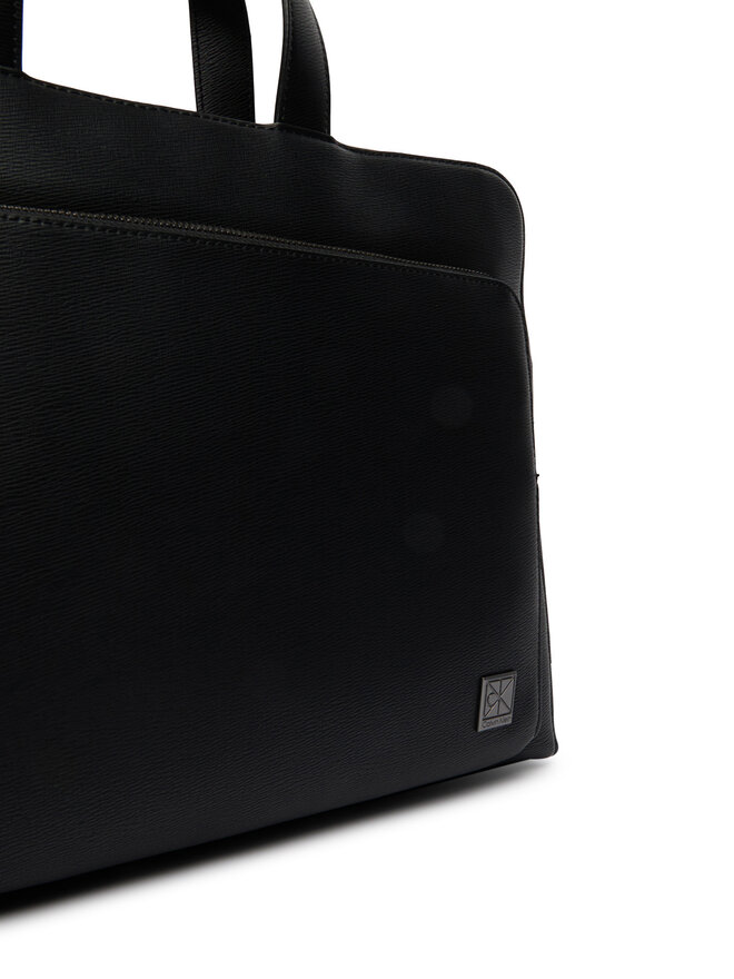Calvin Klein Laptoptasche Calvin Klein Emblem Hw Commuter LV04D3290G Schwarz