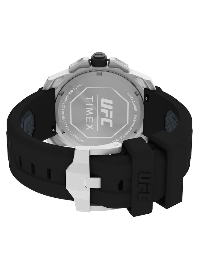 Timex Часовник Timex Icon Chronograph TW2V58600 Черен