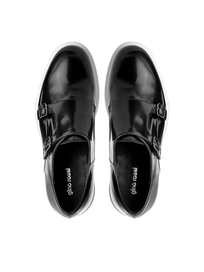 GINO ROSSI Oxford Schuhe Gino Rossi Mitsu DPH612-Z43-Y800-9900-0 Schwarz