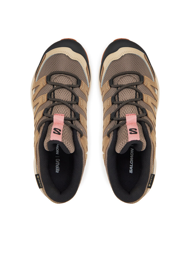 Salomon Παπούτσια πεζοπορίας Salomon X-Adventure Recon Gore Tex L47815500 Καφέ