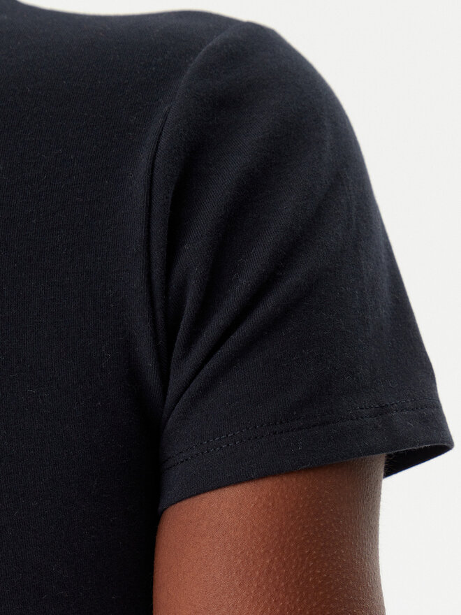 New Balance New Balance Camiseta WT51958 Negro Slim Fit