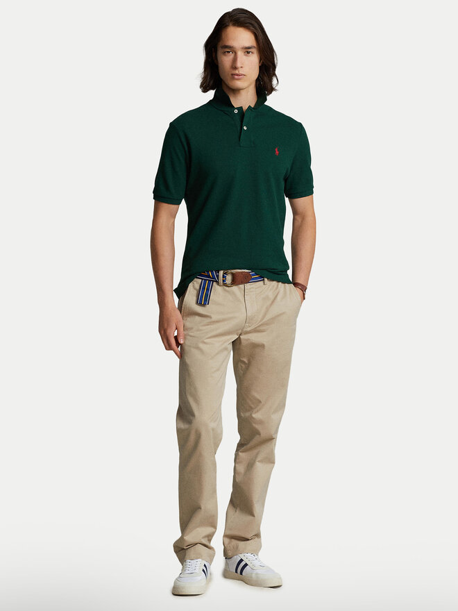 Polo Ralph Lauren Polo Ralph Lauren Poloshirt Core Replen 710782592 Grün Custom Slim Fit