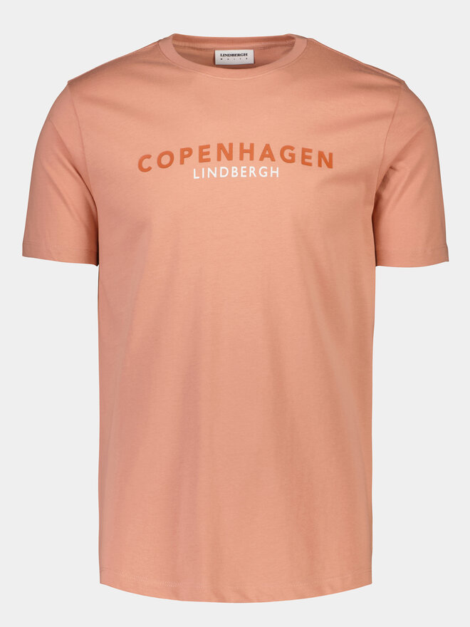 Lindbergh Lindbergh Camiseta 30-400200 Rosa Relaxed Fit