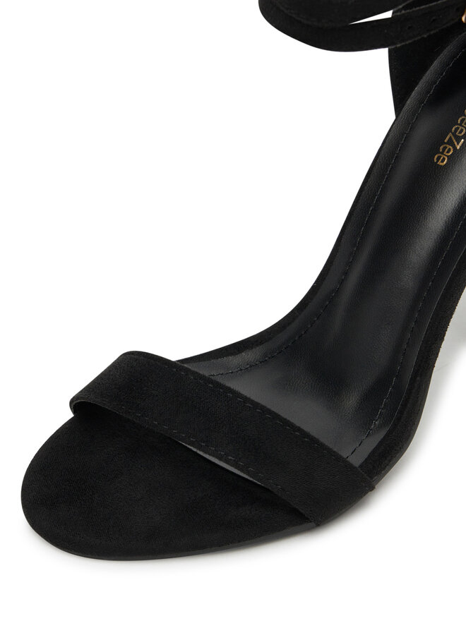 DeeZee Sandali DeeZee LB0607-1 Črna