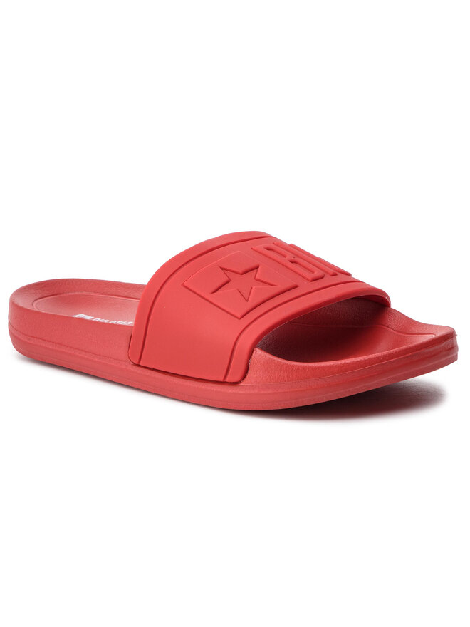 Big Star Shoes Klapki Big Star Shoes DD274A270 Czerwony