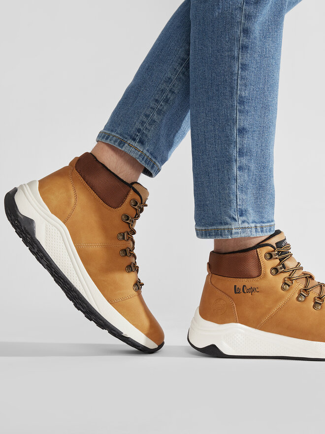 Lee Cooper Auliniai batai Lee Cooper LCJ-22-31-1452M Ruda