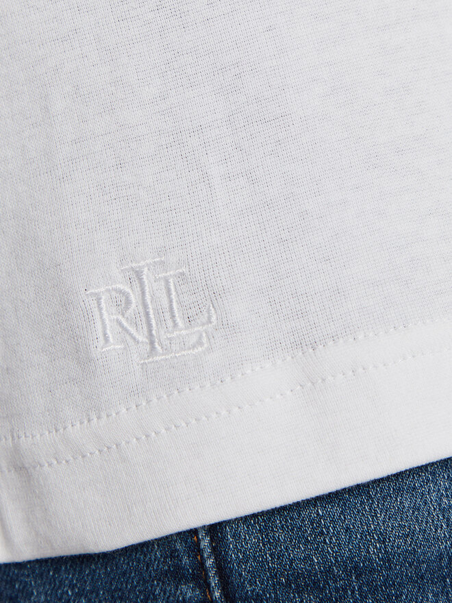 LAUREN RALPH LAUREN LAUREN RALPH LAUREN T-Shirt ILN62373 Weiß Regular Fit