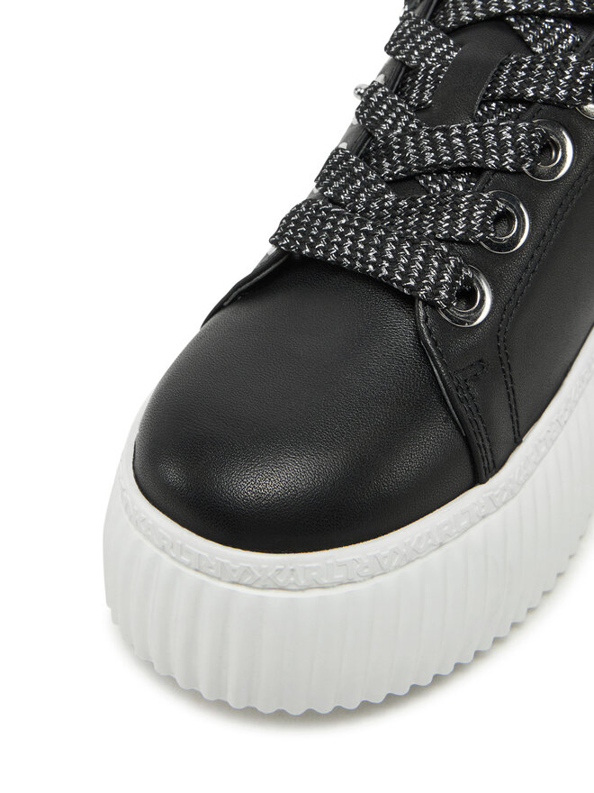 KARL LAGERFELD Sneakers KARL LAGERFELD Kreeper Lo KL42376A Negru