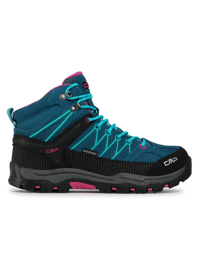 CMP Trekkingi CMP Kids Rigel Mid Trekking Shoes Wp 3Q12944J Niebieski