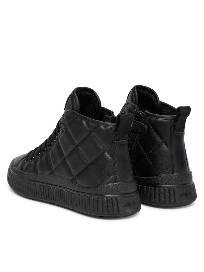 Geox Sneakersy Geox J Laquinny J56M3F 000BC C9999 D Černá