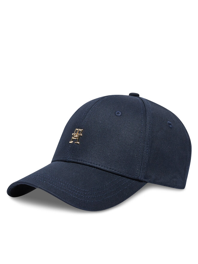 Tommy Hilfiger Cappellino Tommy Hilfiger Essential Chic Cap AW0AW15772 Blu scuro
