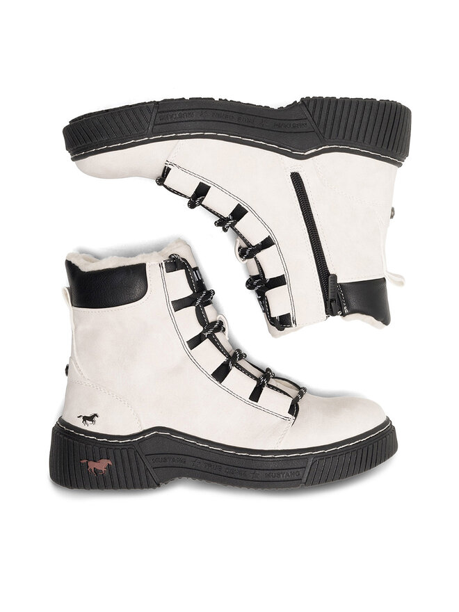 Mustang Botines Mustang 1436-605 Blanco