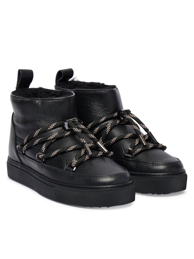 Inuikii Botas de nieve Inuikii Full Leather Gloss 1001.001.0371 Negro